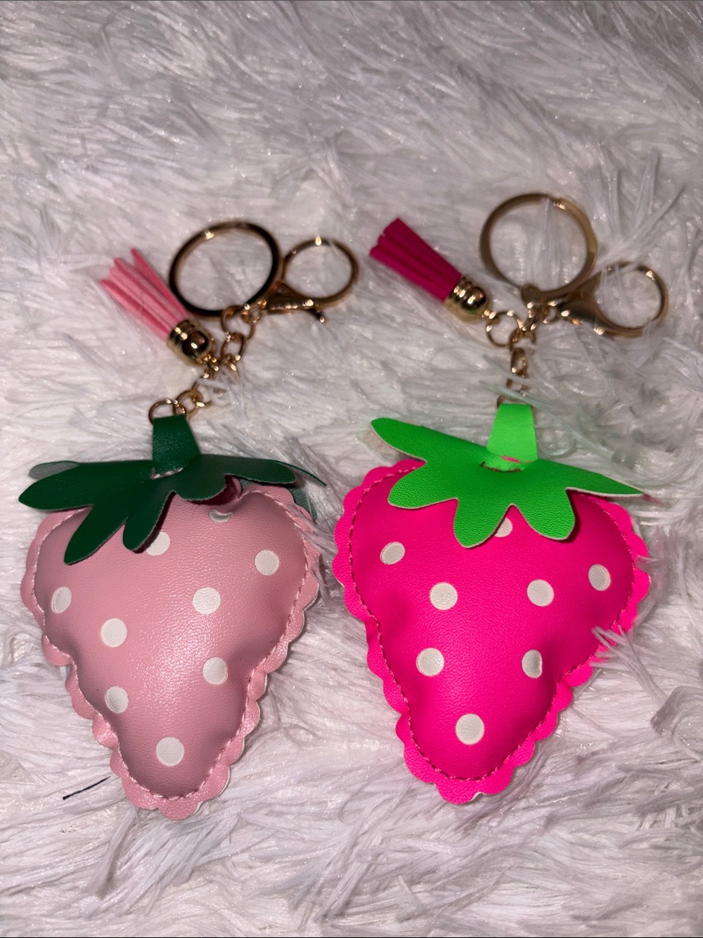 Strawberry Keychains (2)